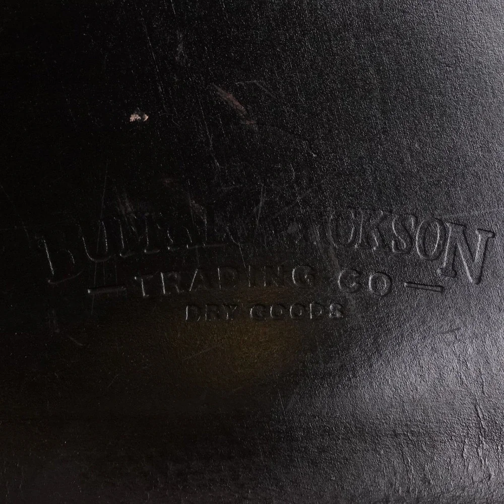 Buffalo Jackson Dark Brown Leather Messenger Bag Briefcase Satchel Vintage Look